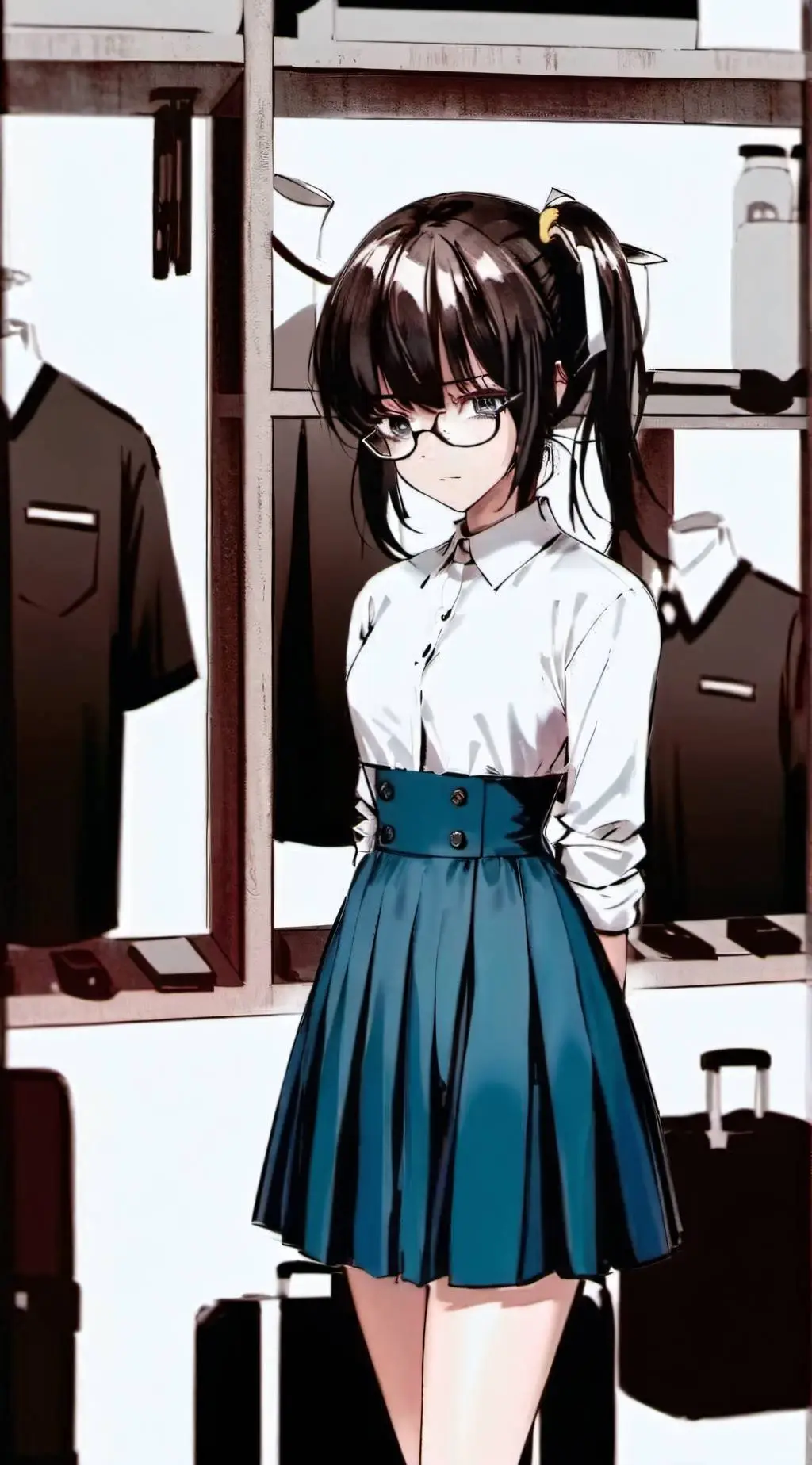 ai character: Kouko Kaminaga background