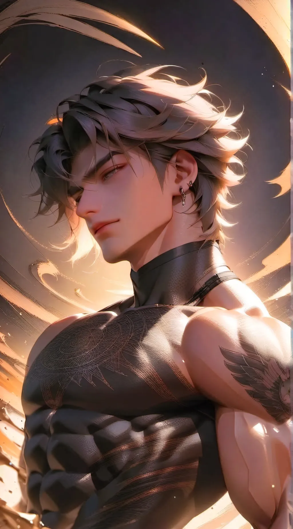 ai character: lucas background