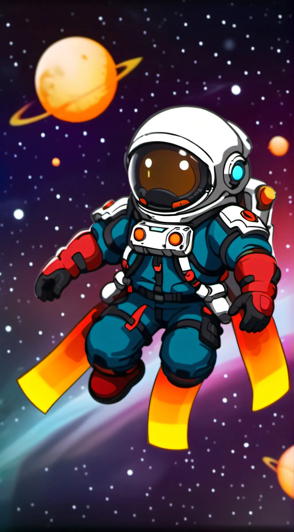 ai character:  Among us x MHA background