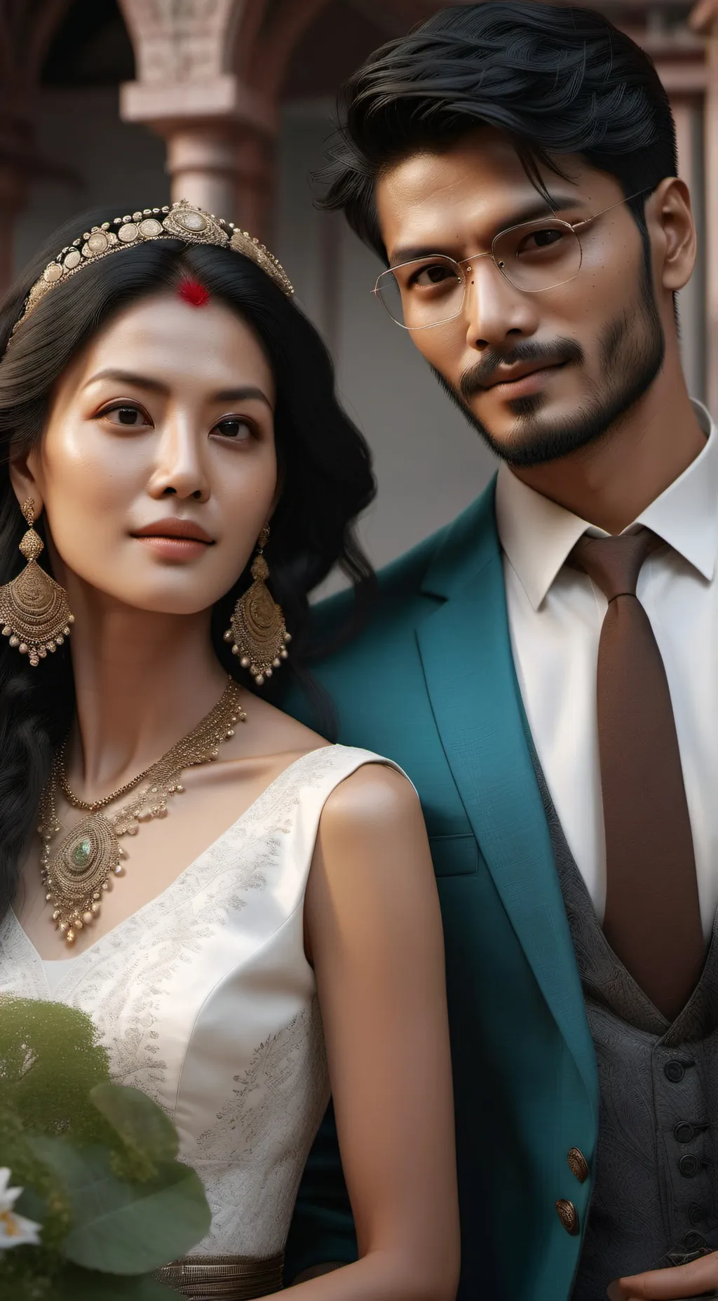 ai character: Danielle and Flizz background