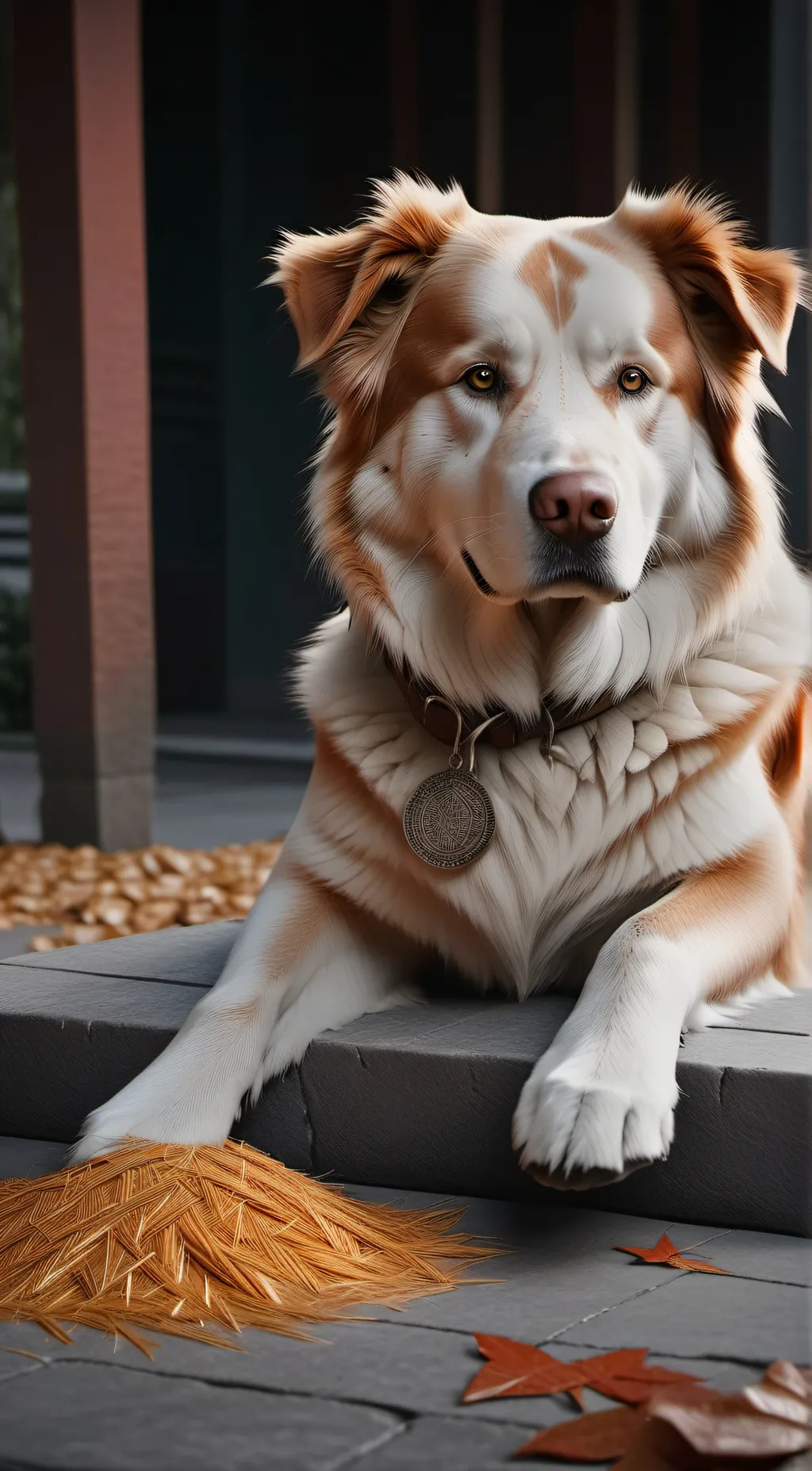 ai character: doggy background