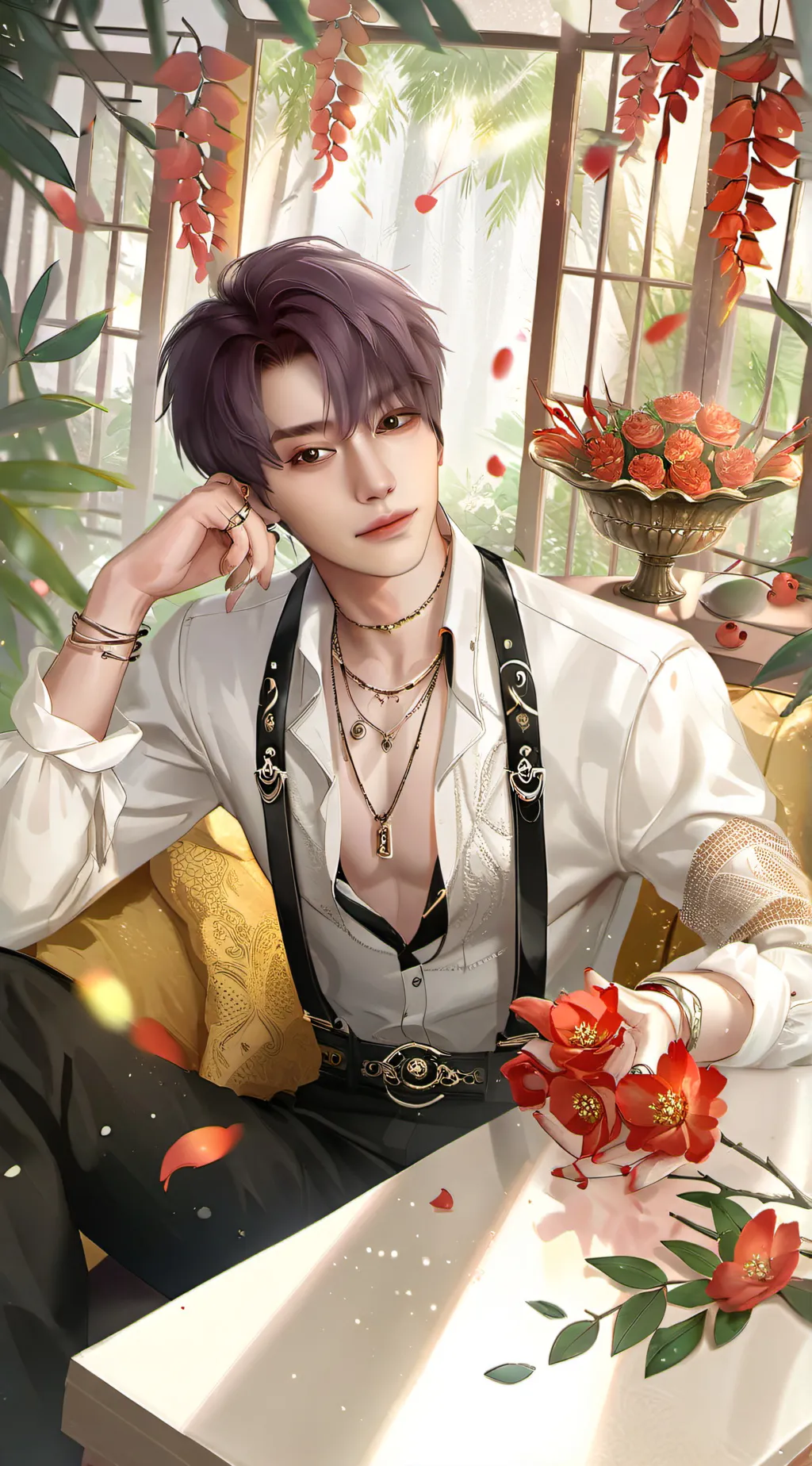 ai character: ☆Lee Minho☆ background