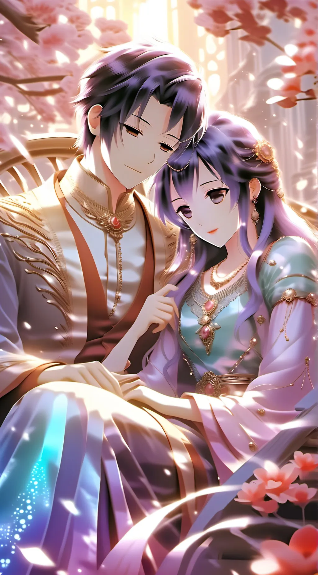 ai character: shinobu x giyuu background