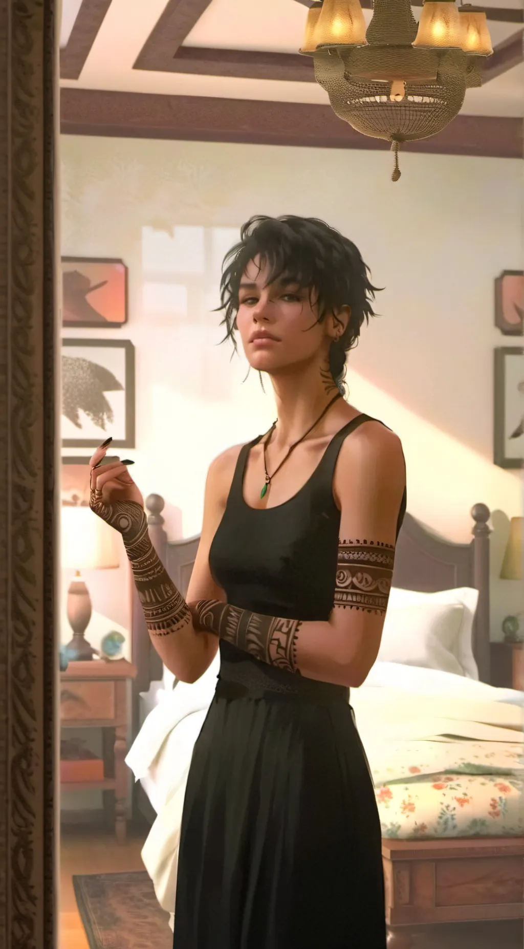 ai character: JJ background