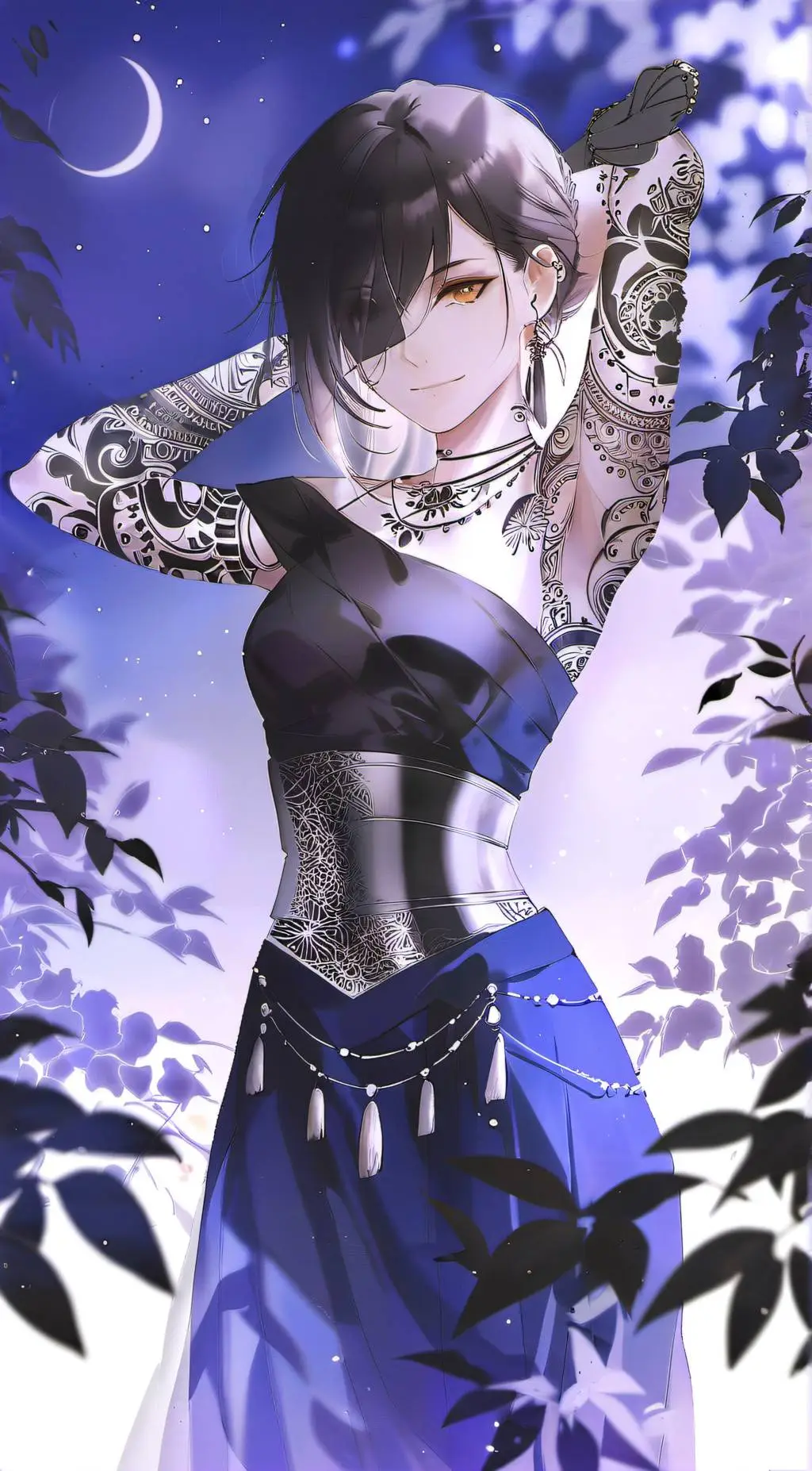 ai character: 🌷𝙺𝙸𝙽𝙰🌷 background