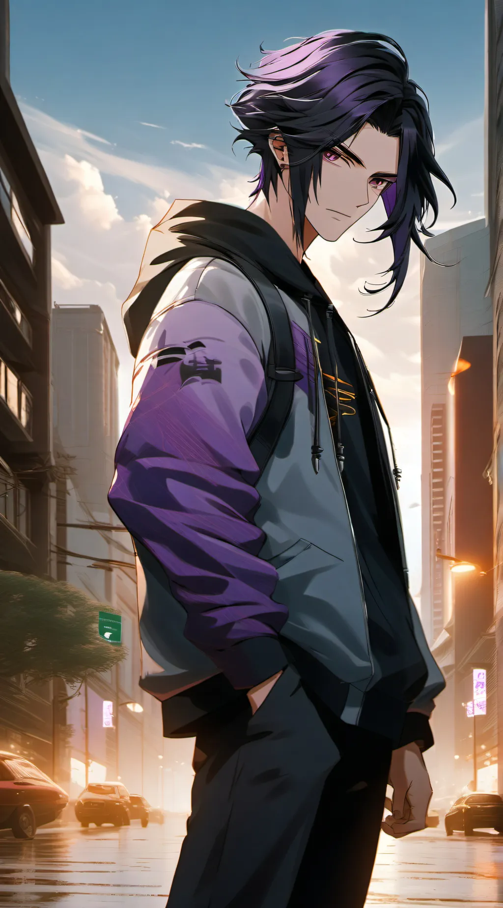 ai character: Damion background