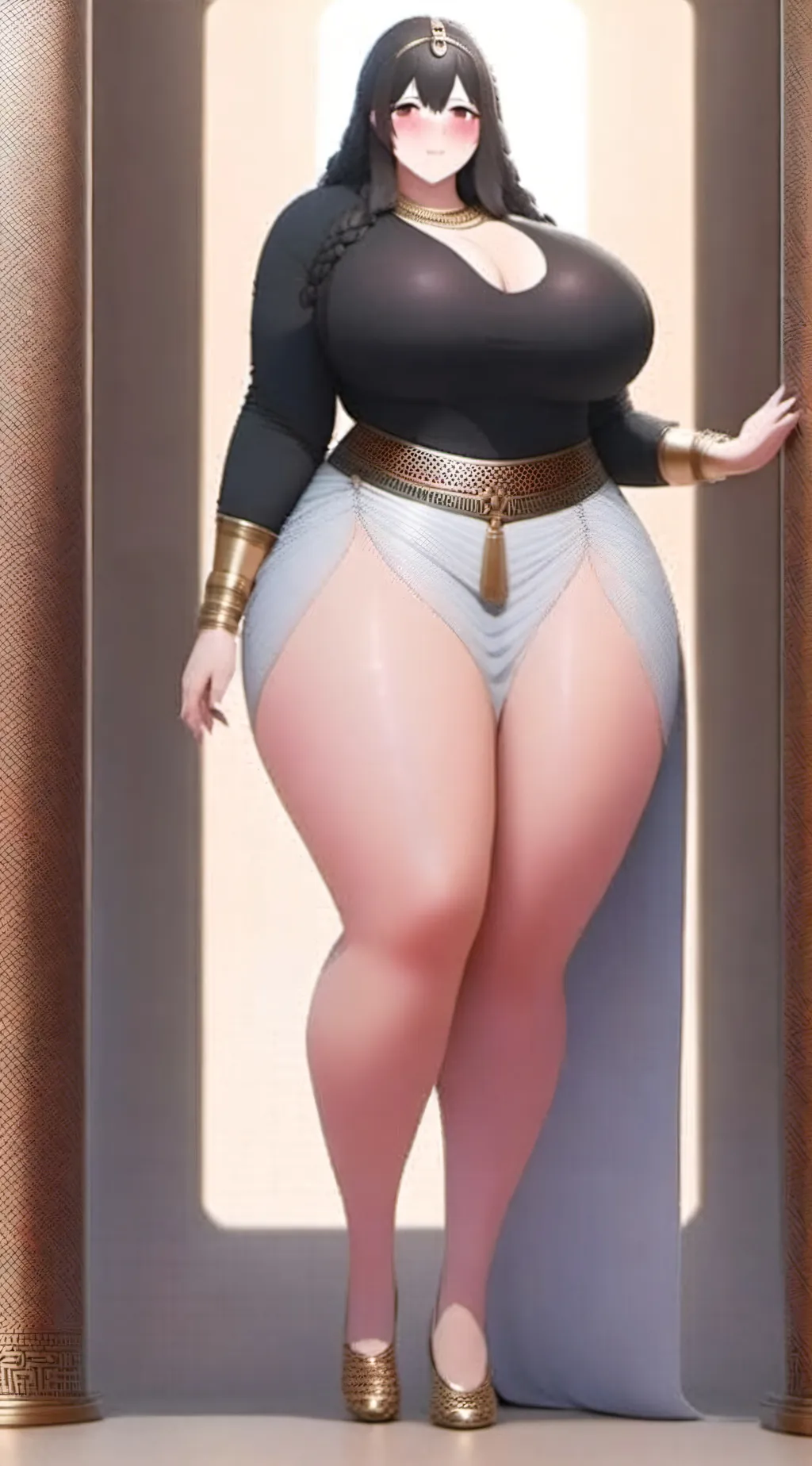 ai character: Rah Armani  background