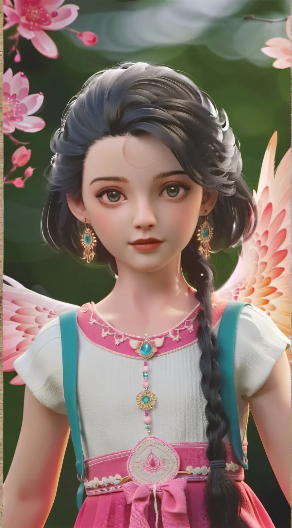 ai character: Phoenix background