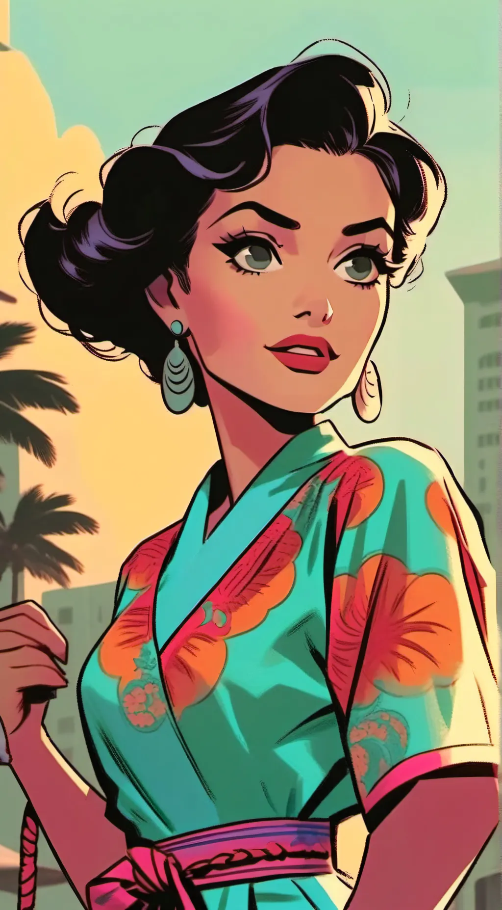 ai character: zarah background