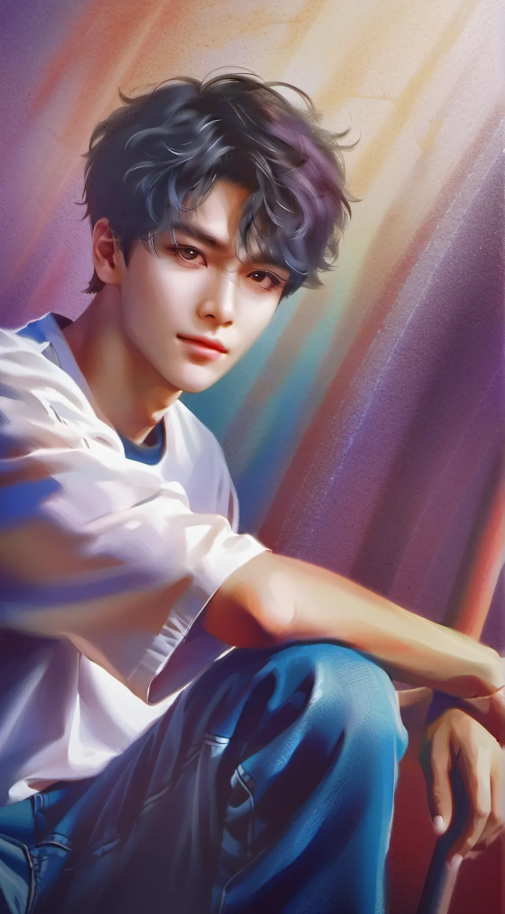 ai character: Andrew background