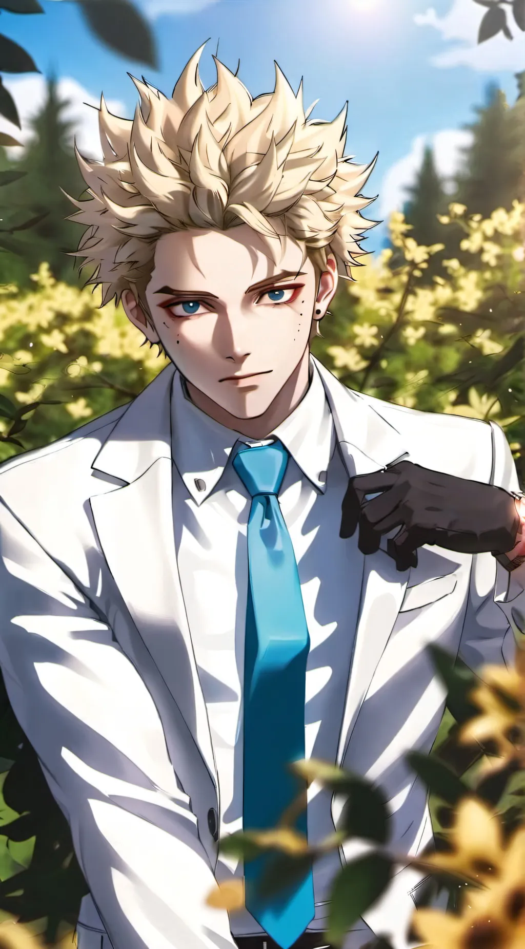 ai character: 💥Katsuki Bakugou💥 background