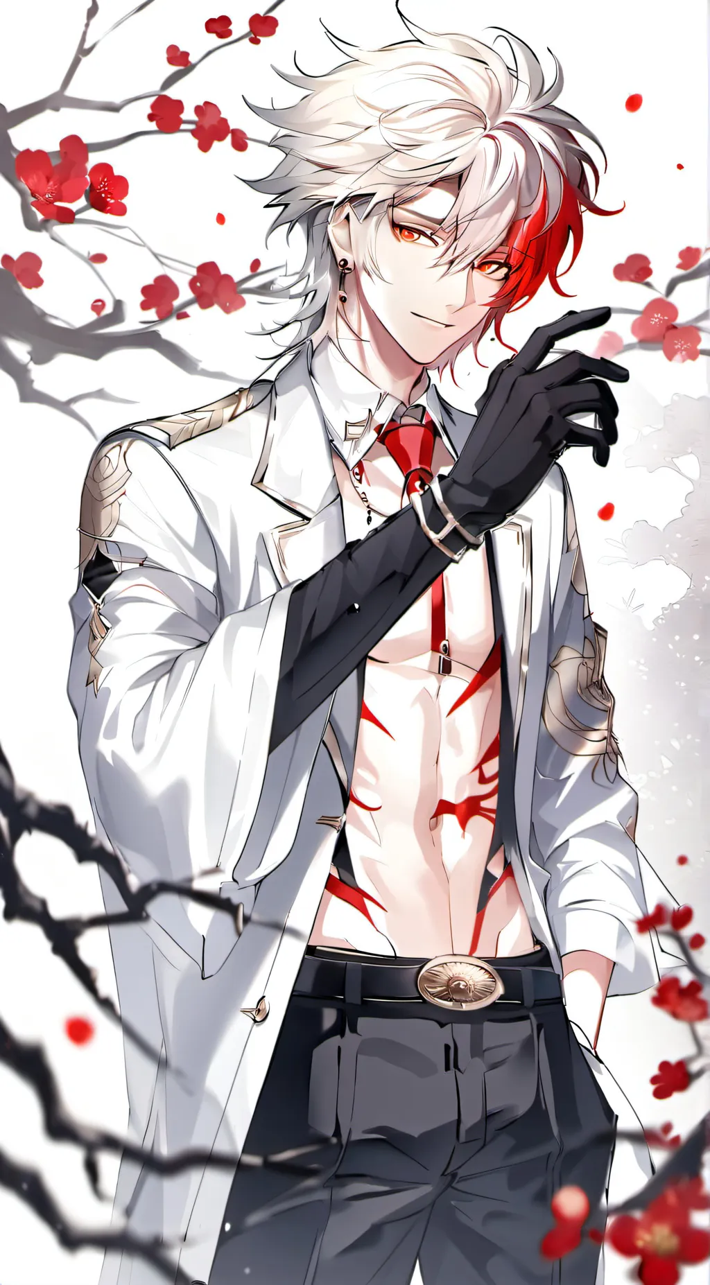 ai character: Todoroki tododeku background