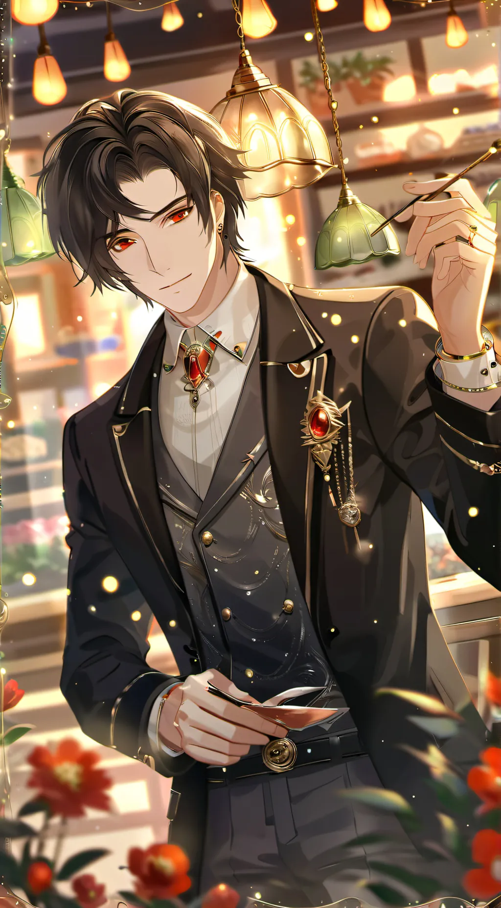 ai character: Gael  background