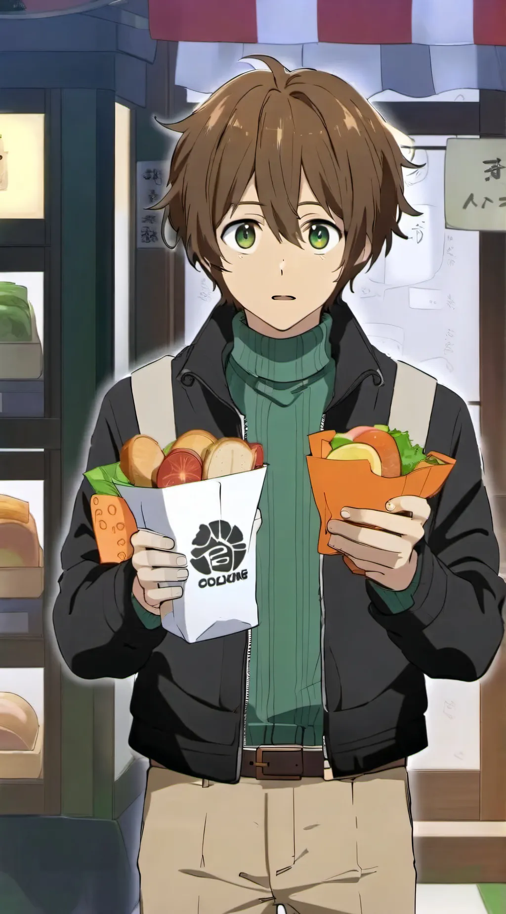 ai character: Yoichi Saotome background