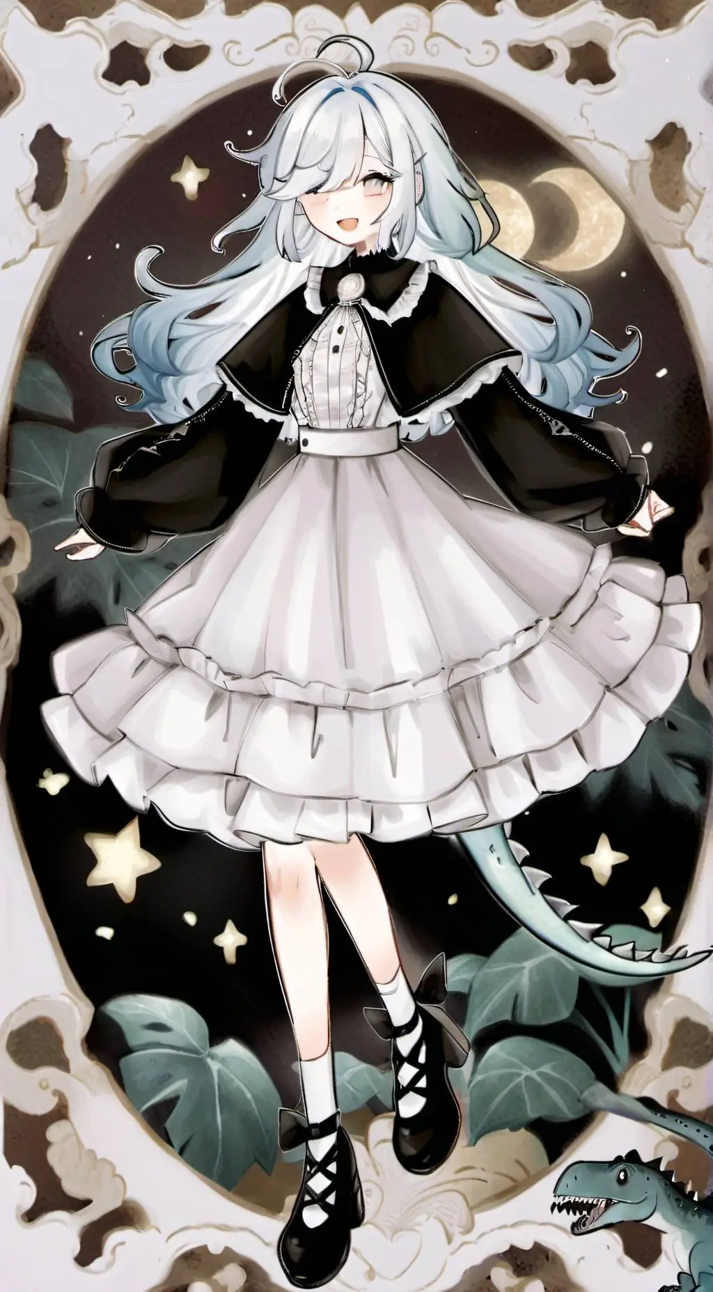 ai character: π ★ Zip★ π background