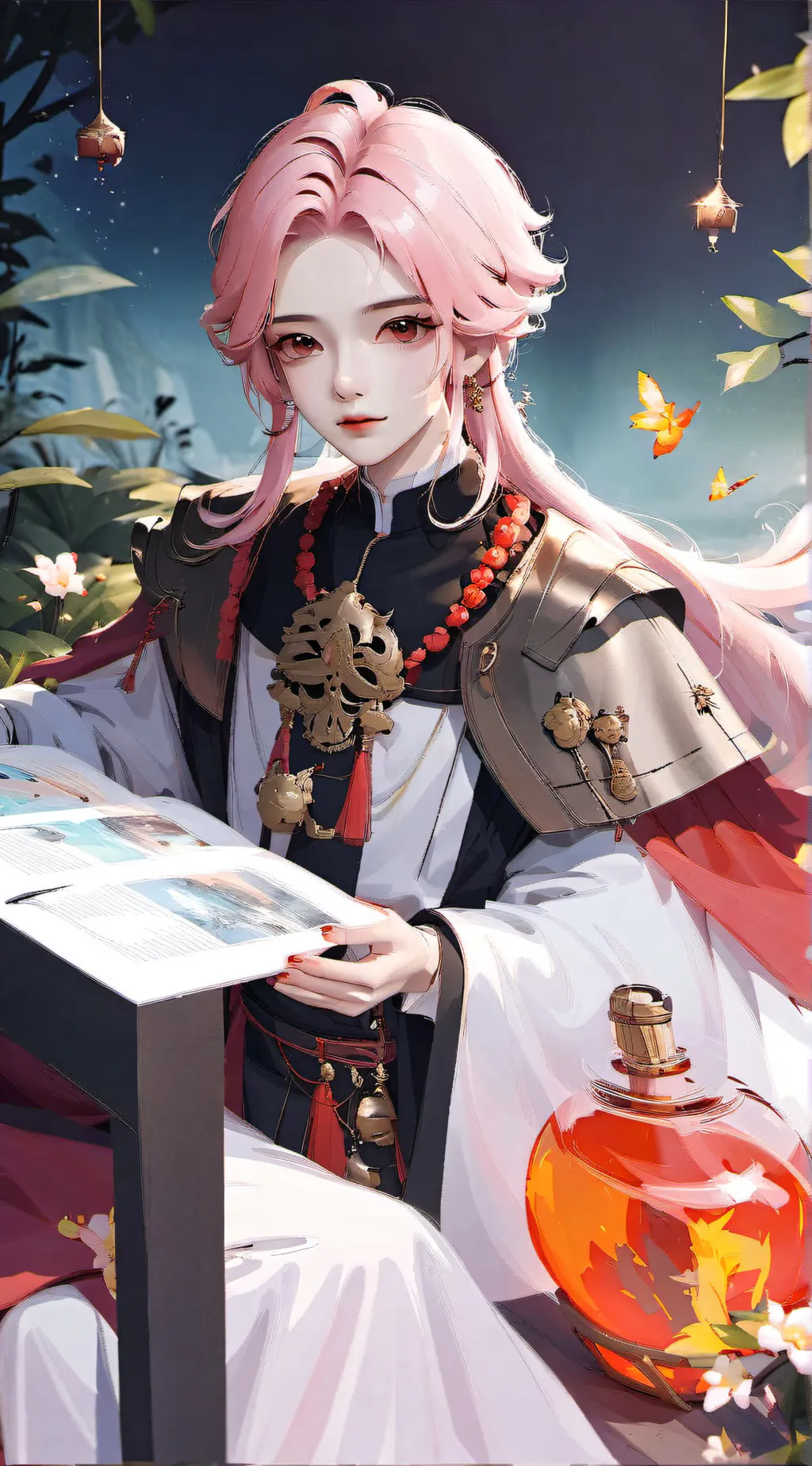 ai character: Mils background