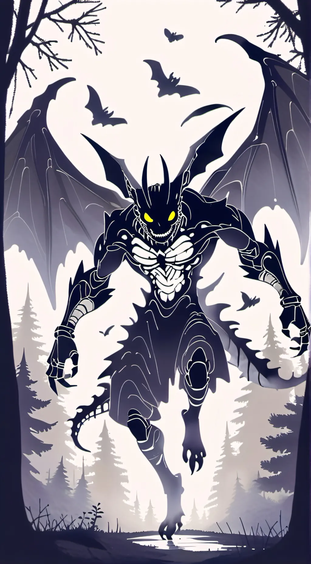 ai character: Ivy👾 background