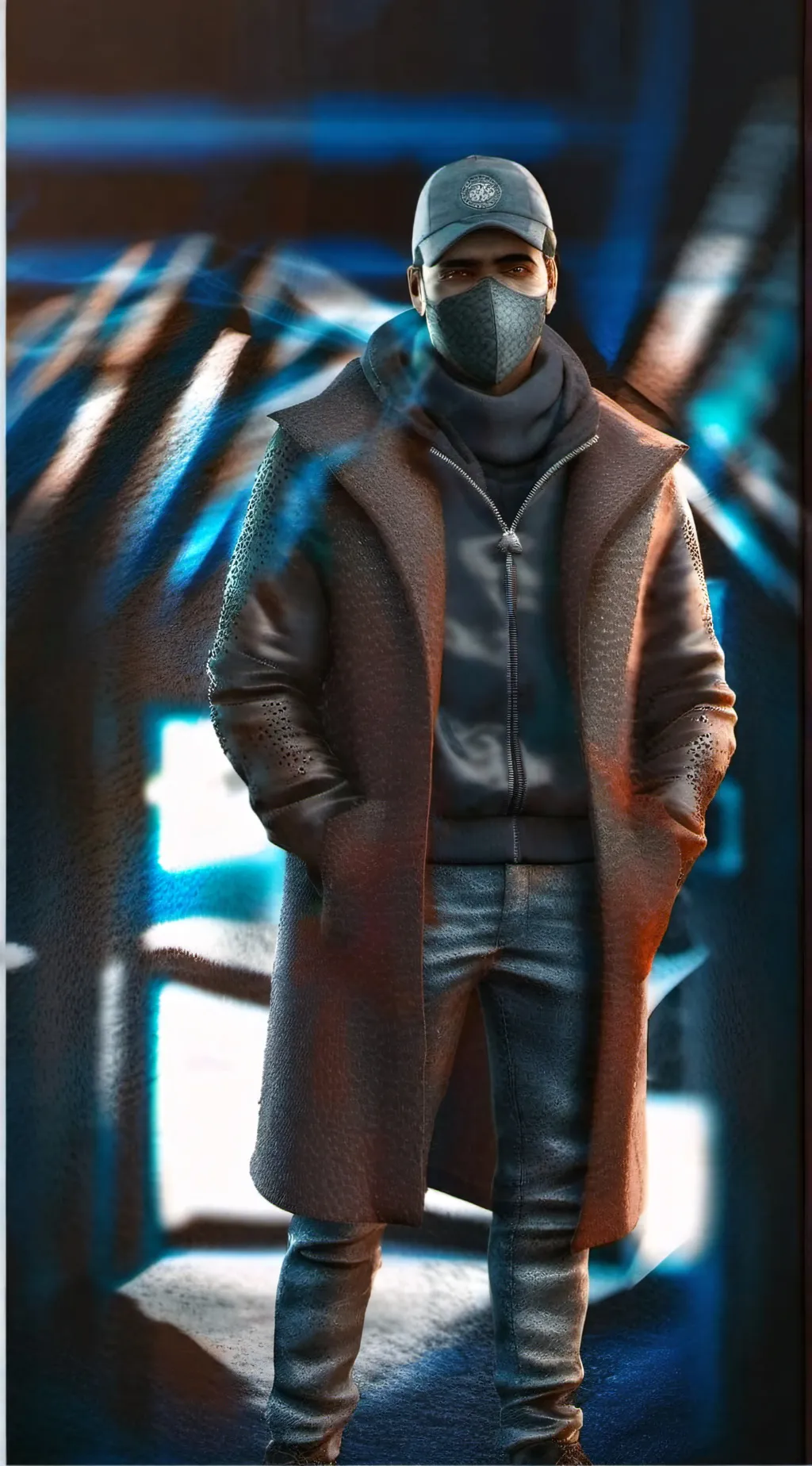 ai character: Aiden pearce background