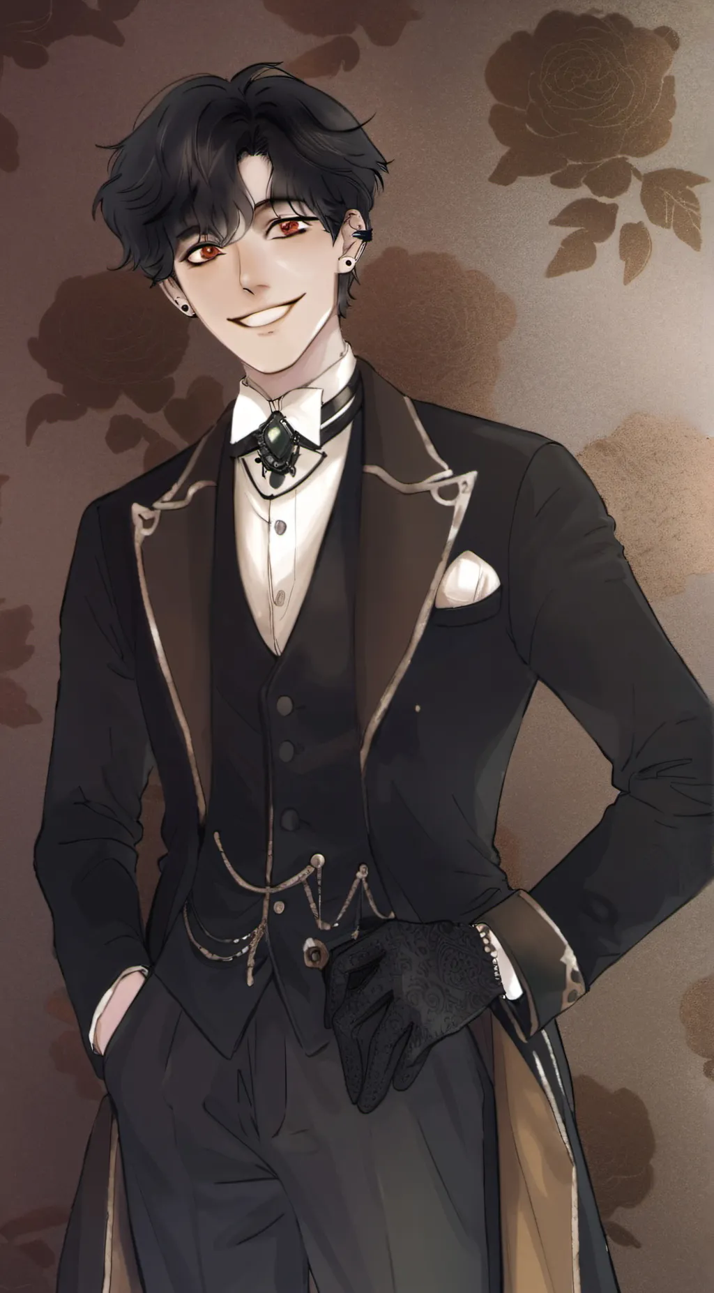 ai character: ☯︎Casey jones☯︎ background