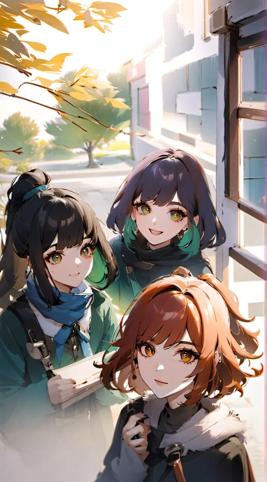 ai character: 🔪Milo,Sarah,Tiara🔪 background