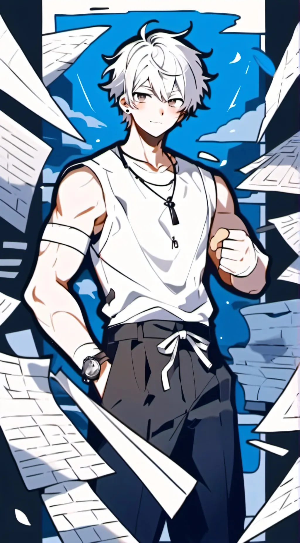 ai character: Akio background