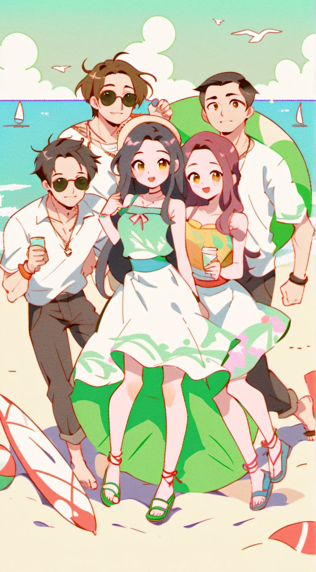 ai character: ⭐️LOVE • NOW⭐️ background