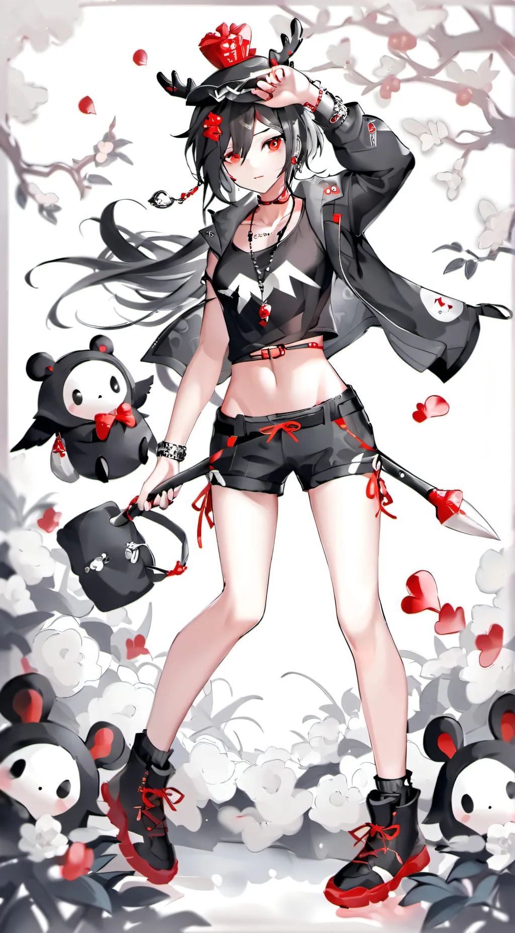 ai character: Ashly background