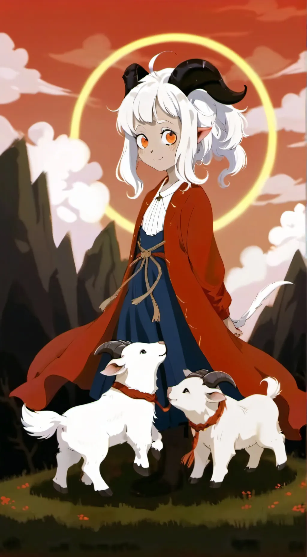 ai character: Alma background