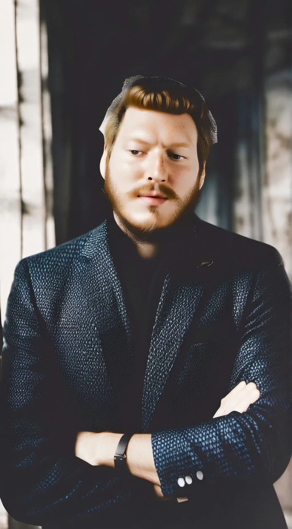 ai character: Rich caseoh [ background