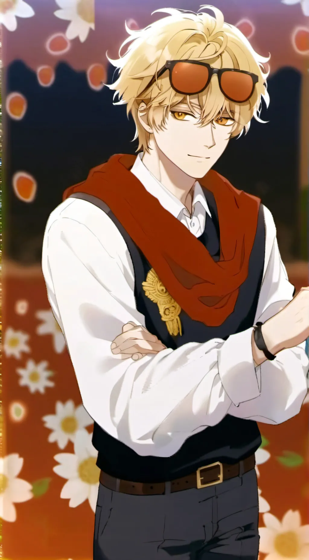 ai character: leo background