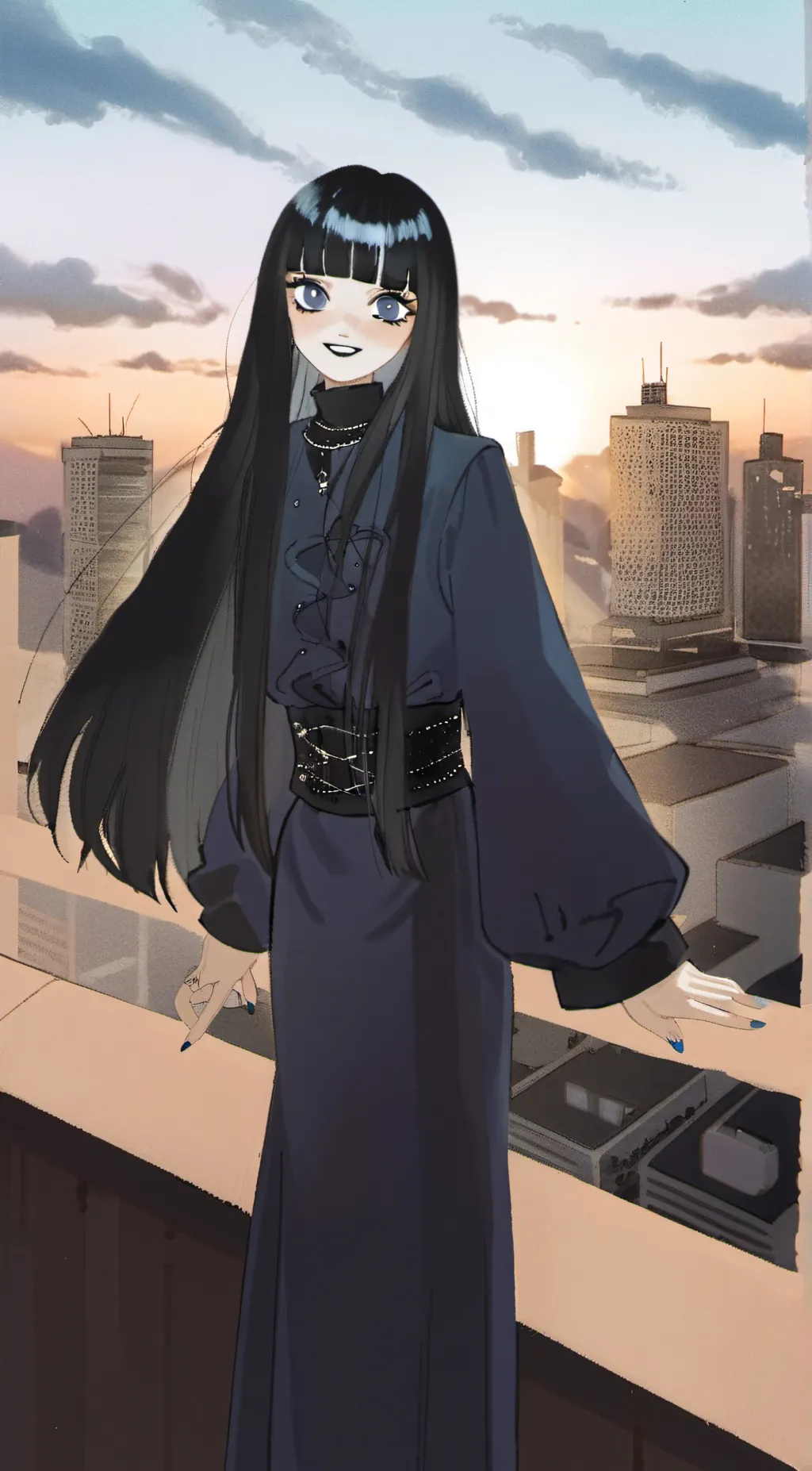 ai character: Aria background