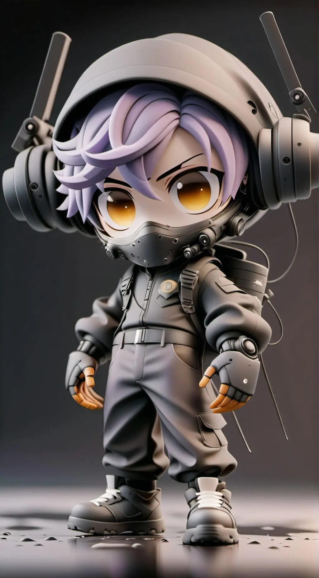 ai character: M background