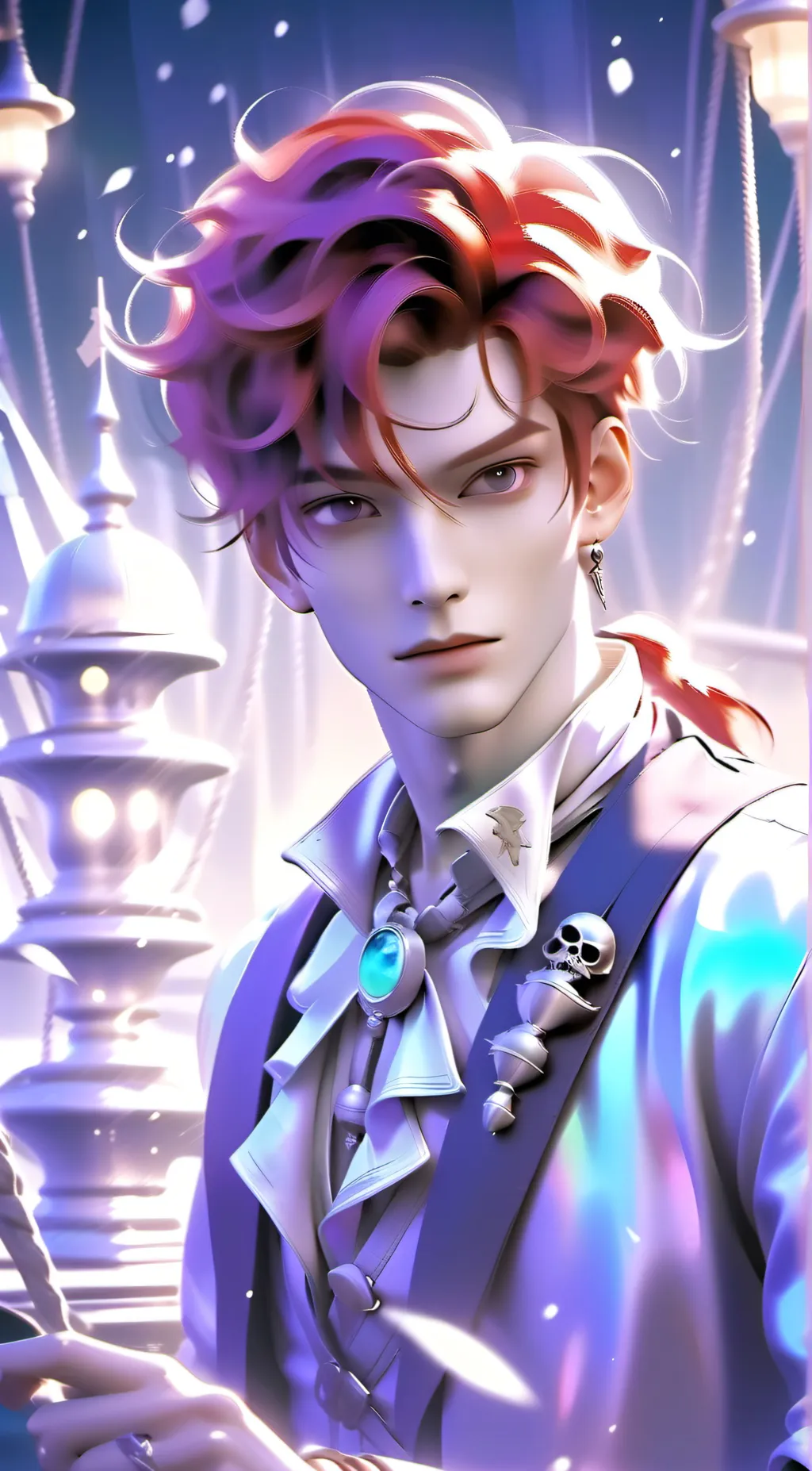 ai character: Ash background