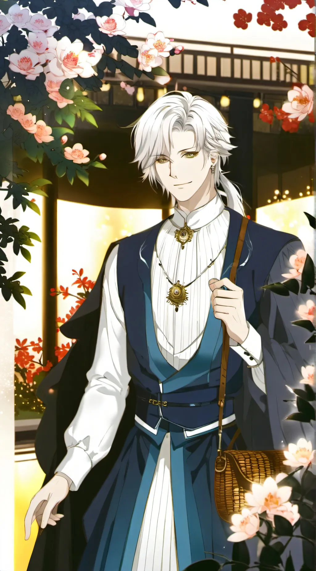 ai character: ash background