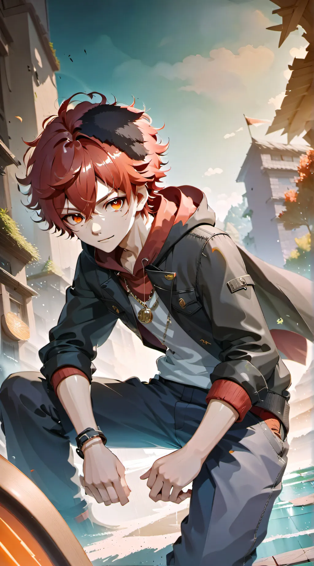 ai character: Hunter background