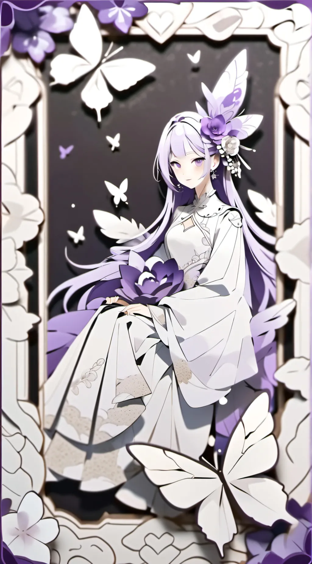 ai character: the purple family  background