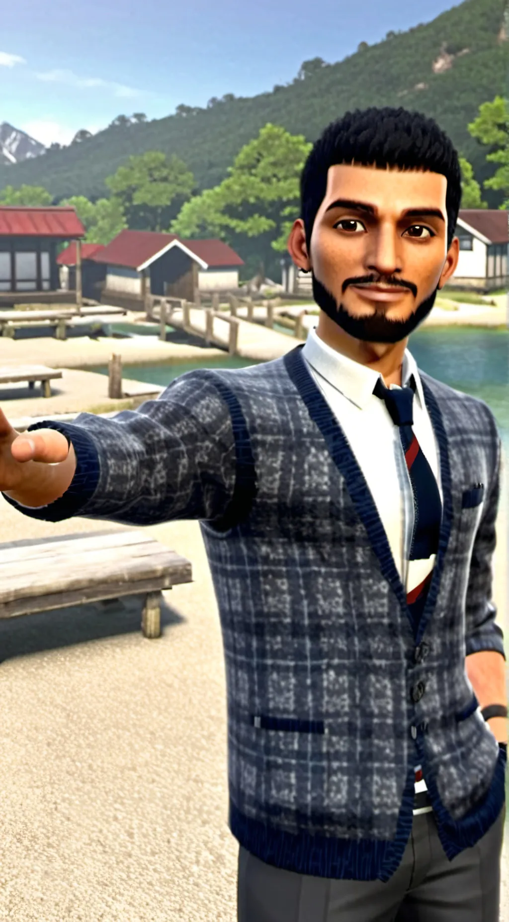 ai character: Ur crazy dad background