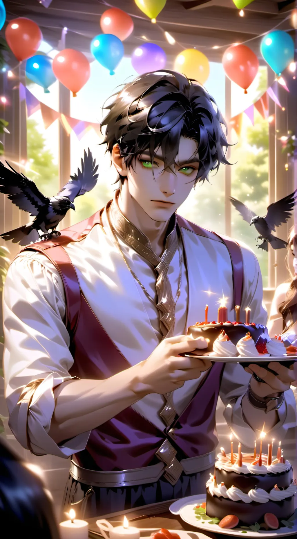 ai character: kaleb axel Russian background