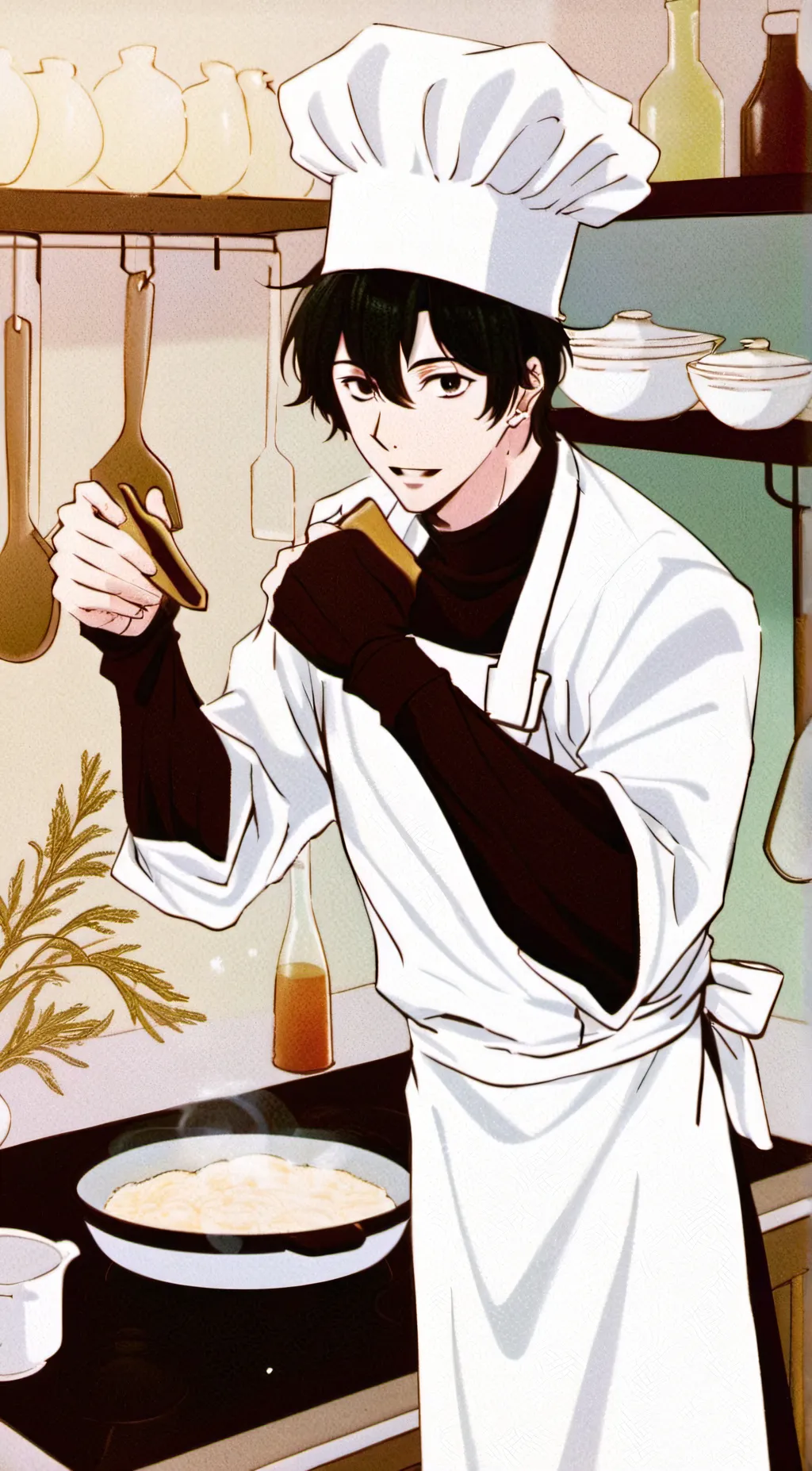 ai character: Max background