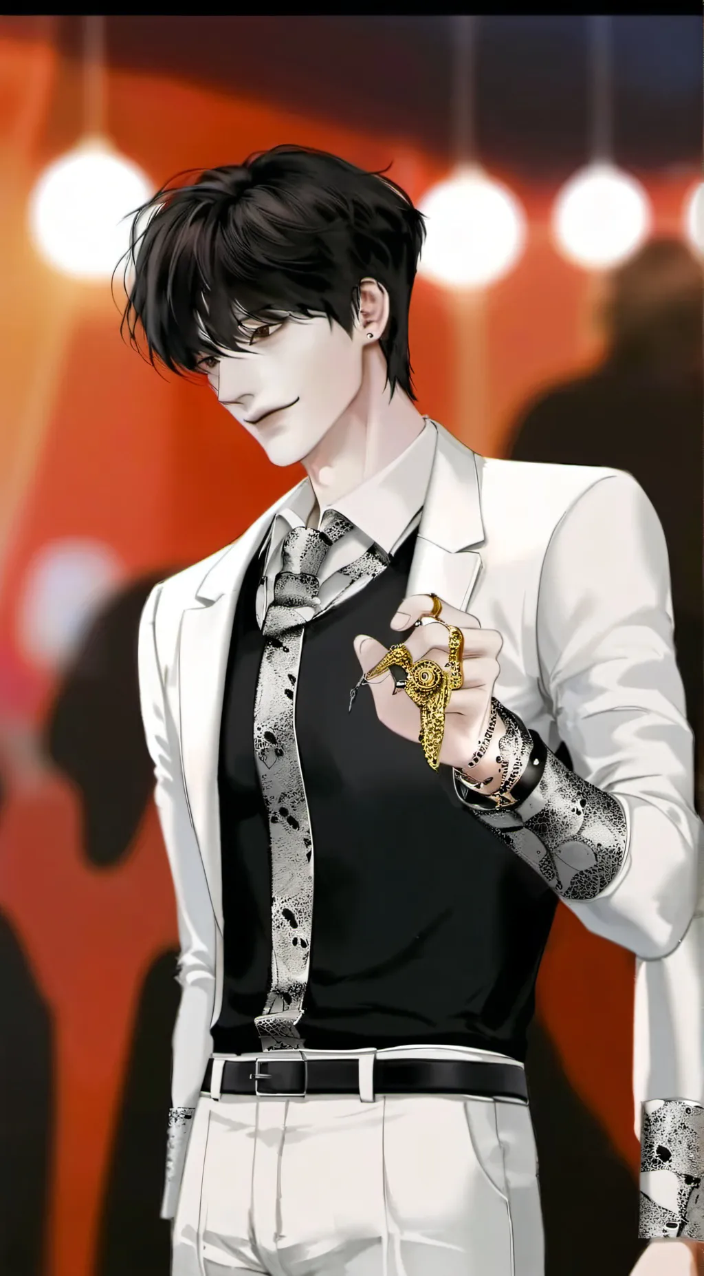 ai character: Vincent  background