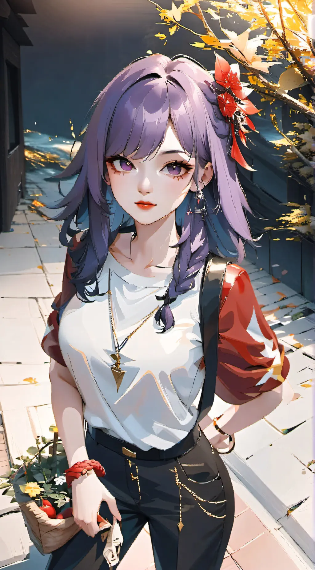 ai character: rose  background