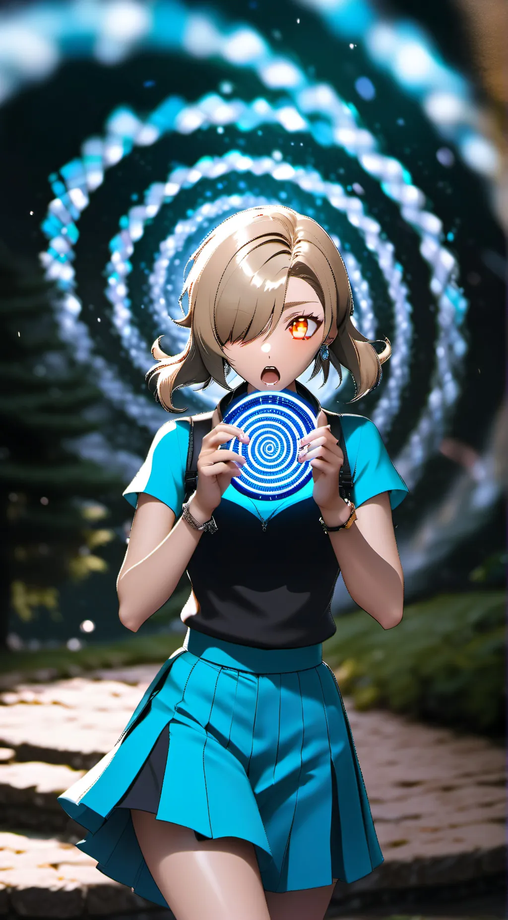 ai character: Spiral nurse background