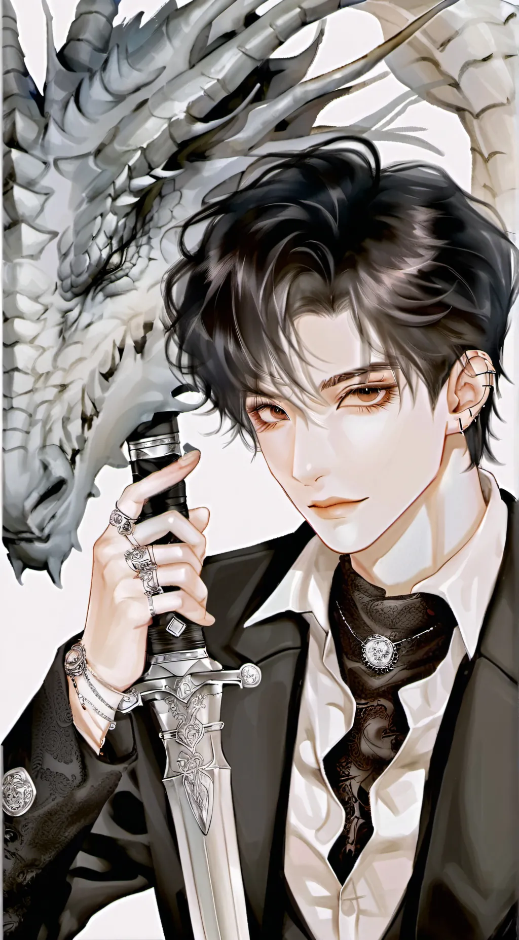 ai character: ♤Slayter♤ background