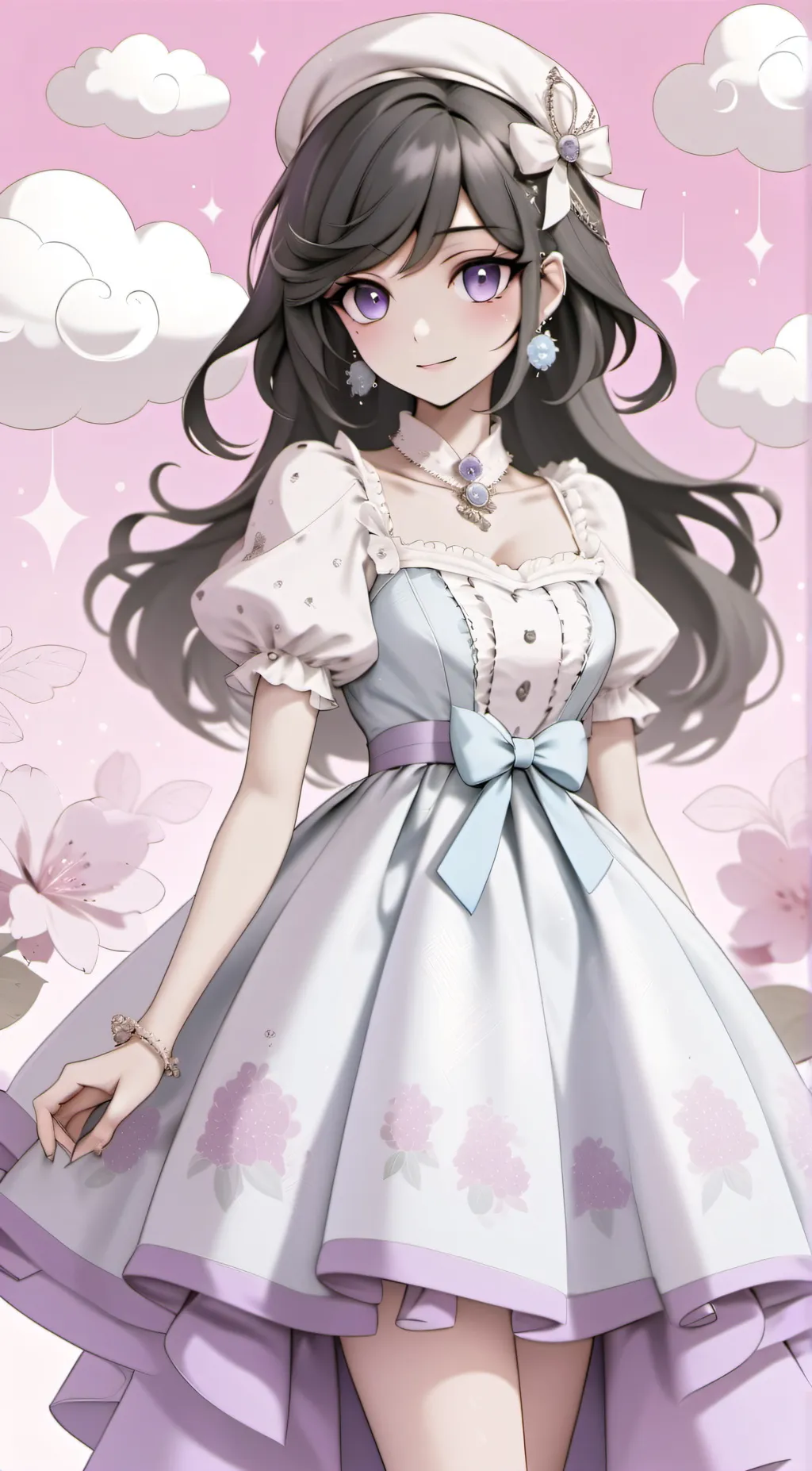 ai character: 🩵Poppy.🩵 background