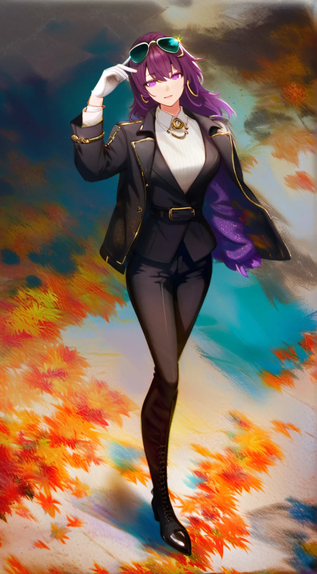 ai character: Evelyn background