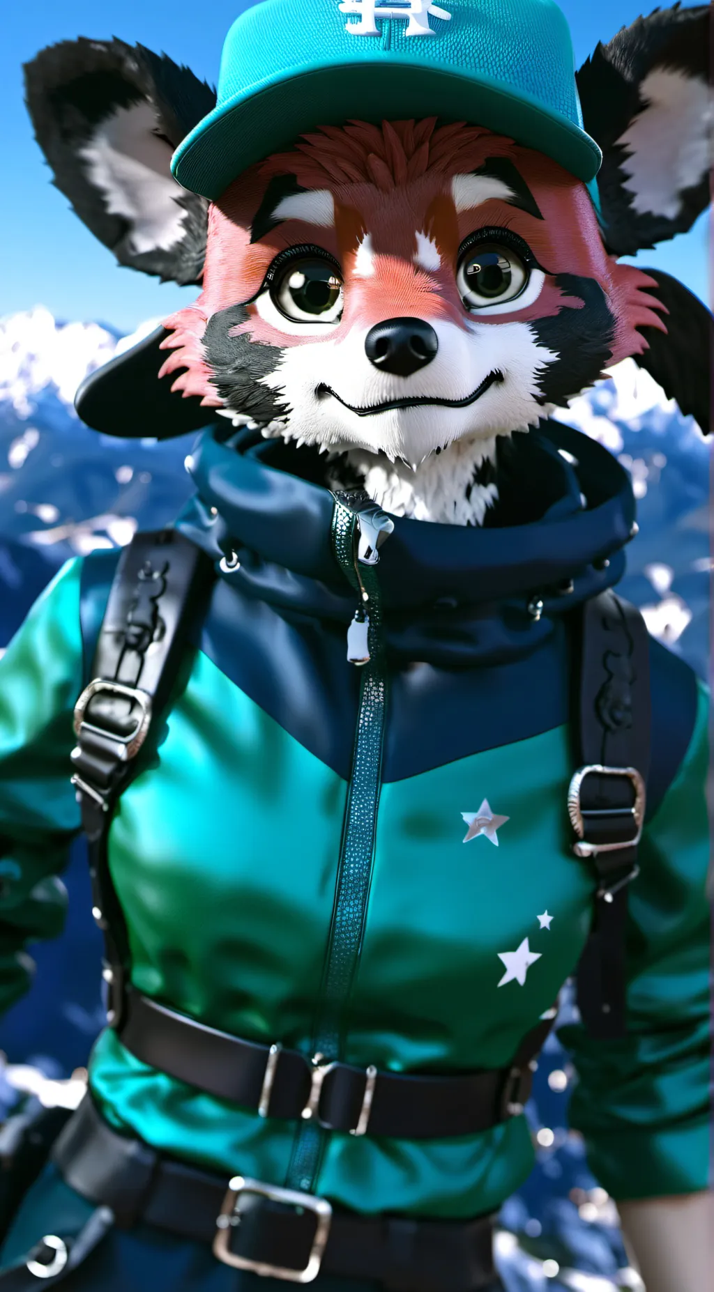 ai character: icey vr me gorilla background