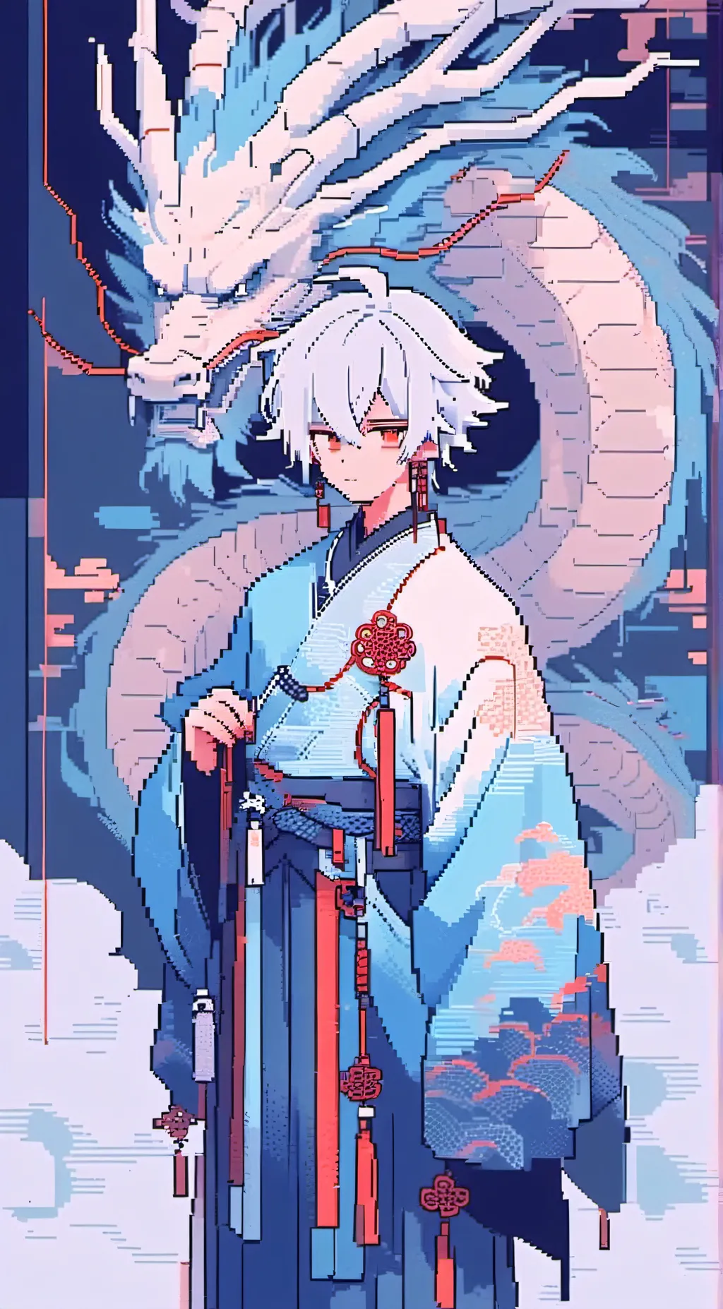 ai character: deno background