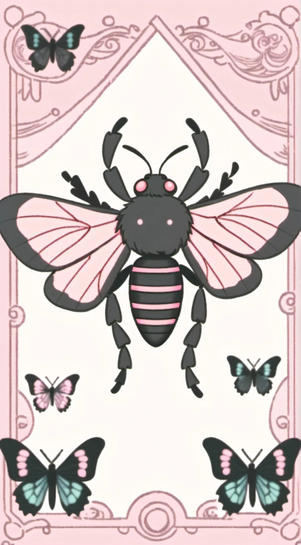 ai character: Moth background