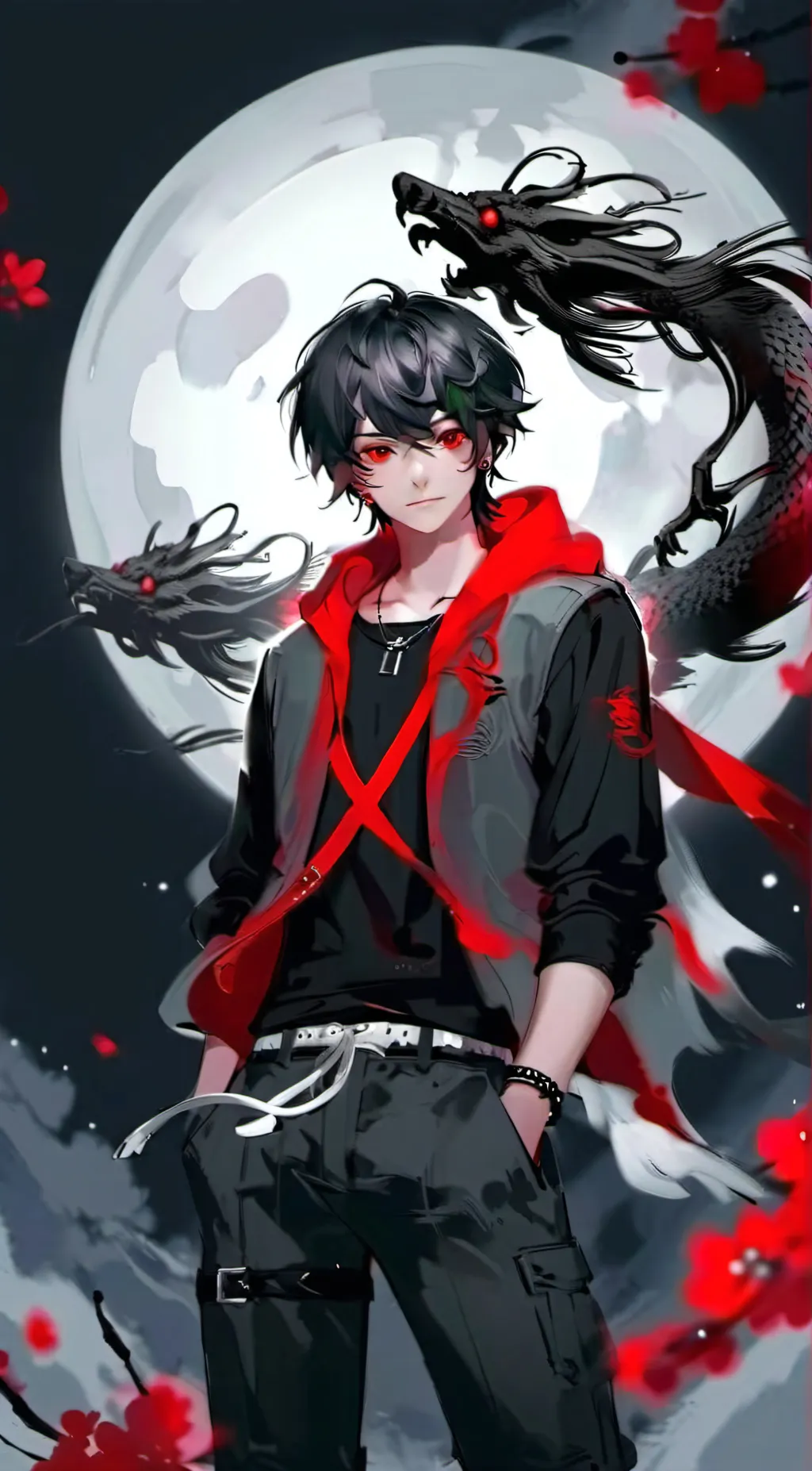 ai character: Rose background