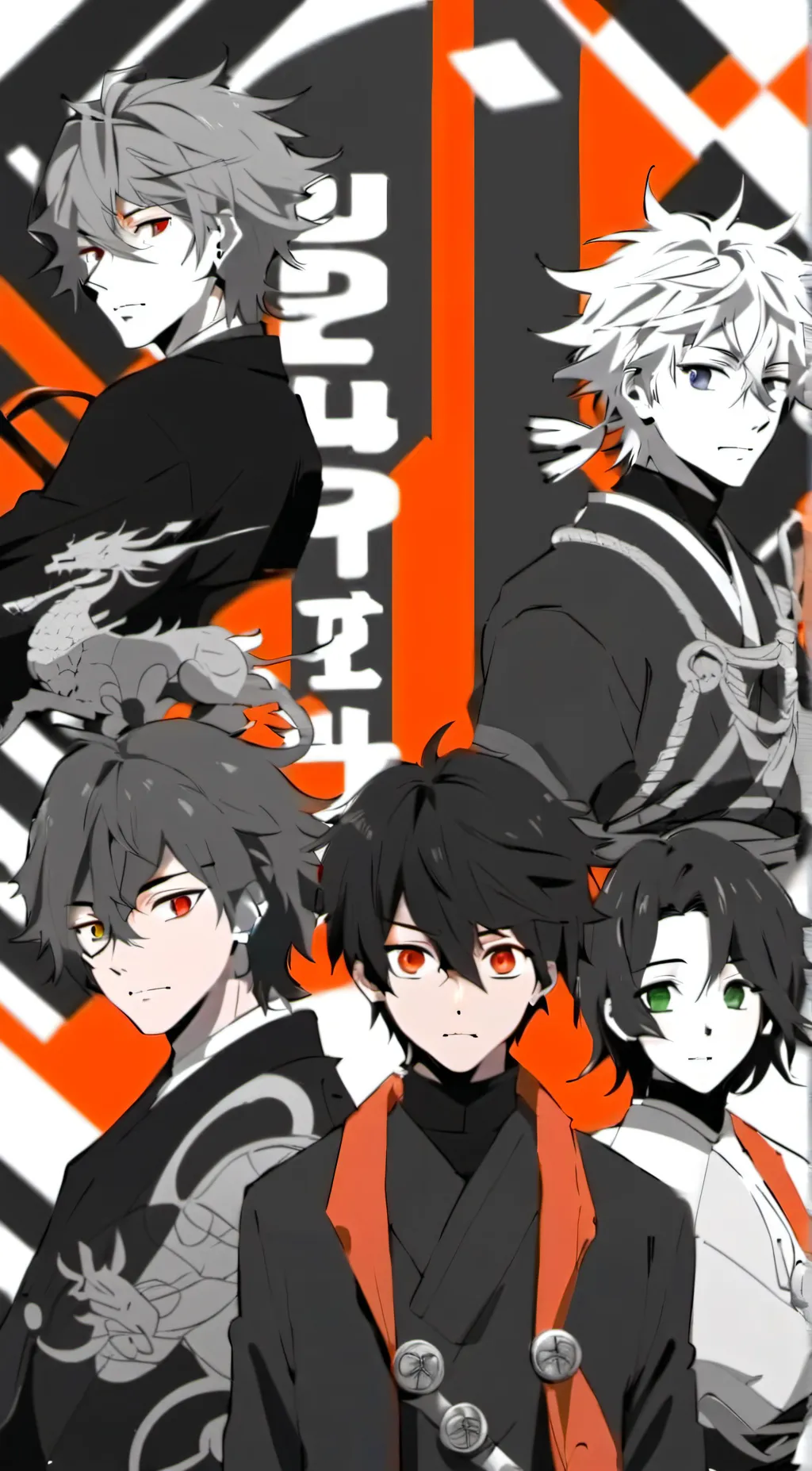 ai character: My hero academy  background